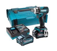Makita Atornillador de impacto inalámbrico 1/2" Li-ion XGT 40V/2.5Ah, Makpac TW004GD201
