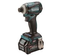 Makita Atornillador de impacto inalámbrico 1/4" Li-ion XGT TD001GM201