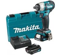 Makita Atornillador de impacto inalámbrico Li-ion CXT 12V/2.0Ah TW161DSAE