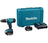 Makita Atornillador de impacto inalámbrico Li-ion LXT 18V 3.0 Ah DHP453SFE