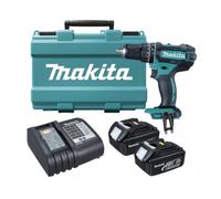 Makita Atornillador de impacto inalámbrico Li-ion LXT 18V/3.0 Ah DHP482SFE