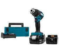 MAKITA Atornillador inalámbrico Li-ion 18V/3,0 Ah, systainer DDF485RFJ