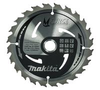Makita B-32007 Hoja de Sierra Circular Makforce TCT 165x20mm 24T Madera