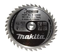 Makita B-32948 - Hoja de sierra especializada, 136 x 10 mm, 36z,