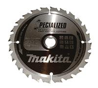Makita Hoja de sierra circular B-33093 TCT 165x20mm 24 dientes madera clavada