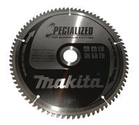 Makita B-33320 Hoja de Sierra Circular Specialized 260x30mm 80T Aluminio