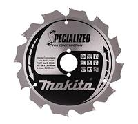 Makita B-33554 Hoja de sierra TCT especializada para la construcción 190x30x12T