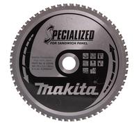 Hoja de sierra paneladora sándwich MAKITA SPECIALIZED 270x2,4x30 mm 60 dientes B-33598