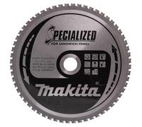 Hoja de sierra paneladora sándwich MAKITA SPECIALIZED 270x2,4x30 mm 60 dientes B-33598