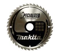 Makita B-33629 Specialized - Hoja para sierra circular (136 mm diámetro, 20 rastrillo, 24 dientes)