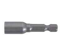 Makita B-38691 B-38691-Llave Vaso magnetico 6x50mm, Negro