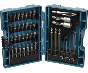 Makita B-57015 Juego de puntas de destornillador 38 piezas Estuche resistente a