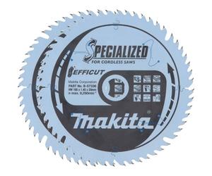 Makita B-57336-2 - Juego de hojas de sierra circular (165 x 20 x 1,45 mm, número de dientes: 56, 2 unidades)