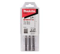 Makita B-59075 Juego 3 piezas Puntas SDS-PLUS Nemesis II • TCT • Ø6/8/10x165mm