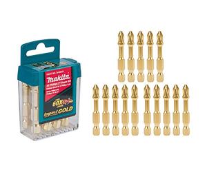 Makita B-60523 Impact Gold #2 Phillips 2″ Power Bit, 15/Pk