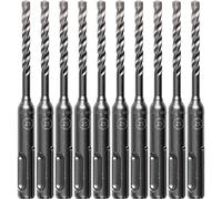 Makita B-61173 3/16" x 4" SDS-Plus Bit, 3-Cutter, 10/pk