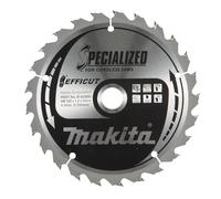 Makita B-62985 Hoja sierra circular Efficut TCT 165x20mm 25 dientes 1,4mmmadera