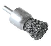 Makita B-63030 Cepillo de extremo de alambre prensado de 1 pulgada, vástago recto de 1/4"