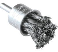 Makita B-63052 Cepillo de extremo de alambre de nudo de 1 pulgada, vástago recto de 1/4"