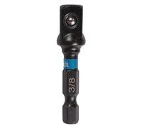 Adaptador de torsión MAKITA 1/4" IMPACT BLACK, cuadrado 3/8", 50 mm B-66868