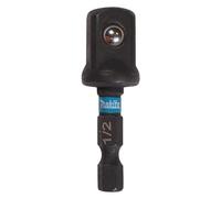 Adaptador de torsión MAKITA 1/4" IMPACT BLACK, cuadrado 1/2", 50 mm B-66874