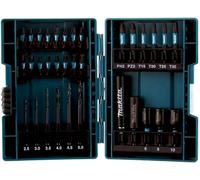 Juego de brocas y puntas de torsión MAKITA 1/4" IMPACT BLACK, 33 piezas B-66896