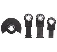 Makita B-67480 B-67480-Set de Cuchillas Multitool starlock, Negro