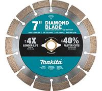 Makita B-69624 Hoja de diamante de 7 pulgadas, segmentada, uso general