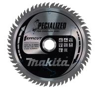 Makita B-69864 Hoja sierra circular Efficut TCT 165x20 mm 60T 1,85 mm Madera