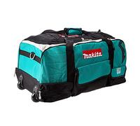 Makita - Bolsa de herramientas acolchada de 66 cm, azul, resistente, con múltiples bolsillos y ruedas con asa telescópica