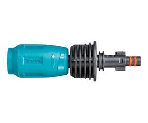 Makita Boquilla Variodüe, accesorio para hidrolimpiadora, color turquesa y negro
