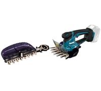 DUM604ZX tijera cortasetos eléctrica Tijera arreglasetos y cortacésped a batería Cuchilla sencilla 1,1 kg, Podadora azul/Negro, sin bateria, sin cargador