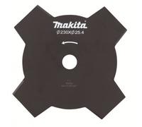 MAKITA cuchillo cortacésped 4 dientes 230x25,4x2 mm 195150-5