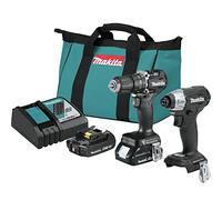 Makita CX205RB 18V LXT® - Kit combinado de 2 piezas inalámbrico subcompacto de iones de litio sin escobillas (2.0 Ah)