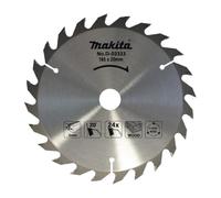 Makita Disco de sierra circular D-03333 HM/TCT 165x20 mm 24 dientes para madera
