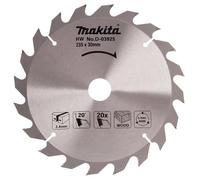 Makita D-03925 Hoja De Sierra Circular Estándar TCT 235x30mm 20T Madera