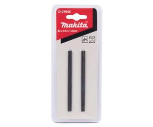 Makita D-07945 - Juego de 2 cuchillas de cepillado reversibles para Bosch (82 mm)