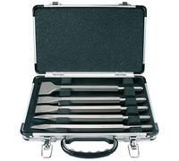 Juego de cinceles MAKITA SDS-Plus en estuche de aluminio, 5 piezas D-16368