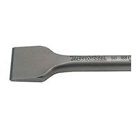 Makita D-20672 Cincel de escala de vástago hexagonal, 70 mm x 320 mm x 21 mm, gris