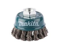 Cepillo de copa de alambre de acero MAKITA, alambre trenzado 0,5 mm, 60 mm D-24119