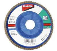 MAKITA D-28204 - Disco de laminas plano de carburo de silicio grano 120 con cuerpo de nylon