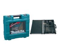 Makita D-37194 - Maletin De Accesorios Maccess 200 Pcs + SDS Plus - Kit de bs y cinceles (17 piezas)