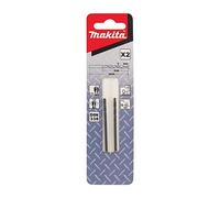 Makita D-38364 -Broca cilindrica para Metal hss-r DIN 338 de 4 mm-Blister 2 ud, Multicolor