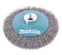 Cepillo de copa de alambre de acero MAKITA, alambre corrugado 0,3 mm, 115 mm D-39849