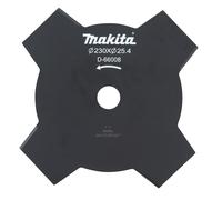 Makita D-66008 Hoja desbrozadora Ø 230 mm Orificio Ø 25,4 mm 4T Grosor 1,8 mm