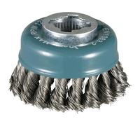 Makita D-73374 X-Lock - Cepillo de alambre anudado (80 mm, 0,35 mm)