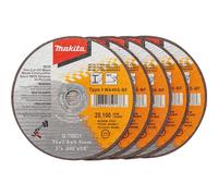 Makita D-74821-5 Rueda de corte de acero inoxidable de 3 pulgadas para materiales de metal/inoxidable, paquete de 5, ideal para DMC300Z y DMC300RT