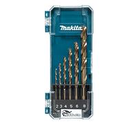 Juego de brocas para metal MAKITA HSS-Co 2,3,4,5,6,8 mm D-75758