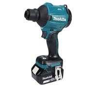 Makita DAS180RT - Soplador de Polvo sin escobillas de Iones de Litio (18 V, Incluye 1 batería de 5 Ah y Cargador)