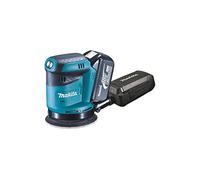 Makita Dbo180T1 Bl1850B - Lijadora externa (125 mm, 18 V, 1 batería, 18 V, 5 Ah, ion de litio)
